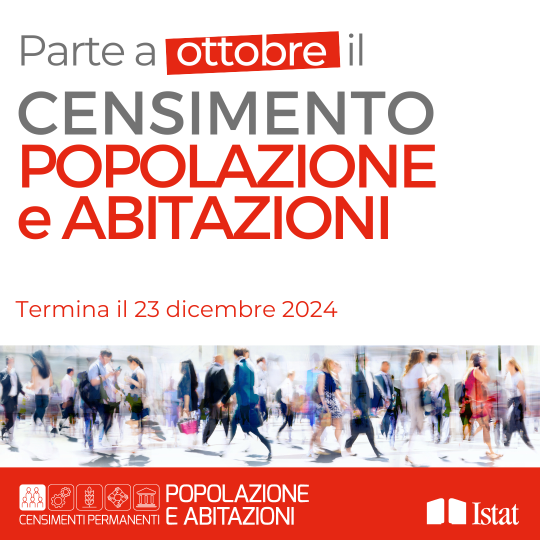 Istat - Censimento della Popolazione e  delle Abitazioni 2024